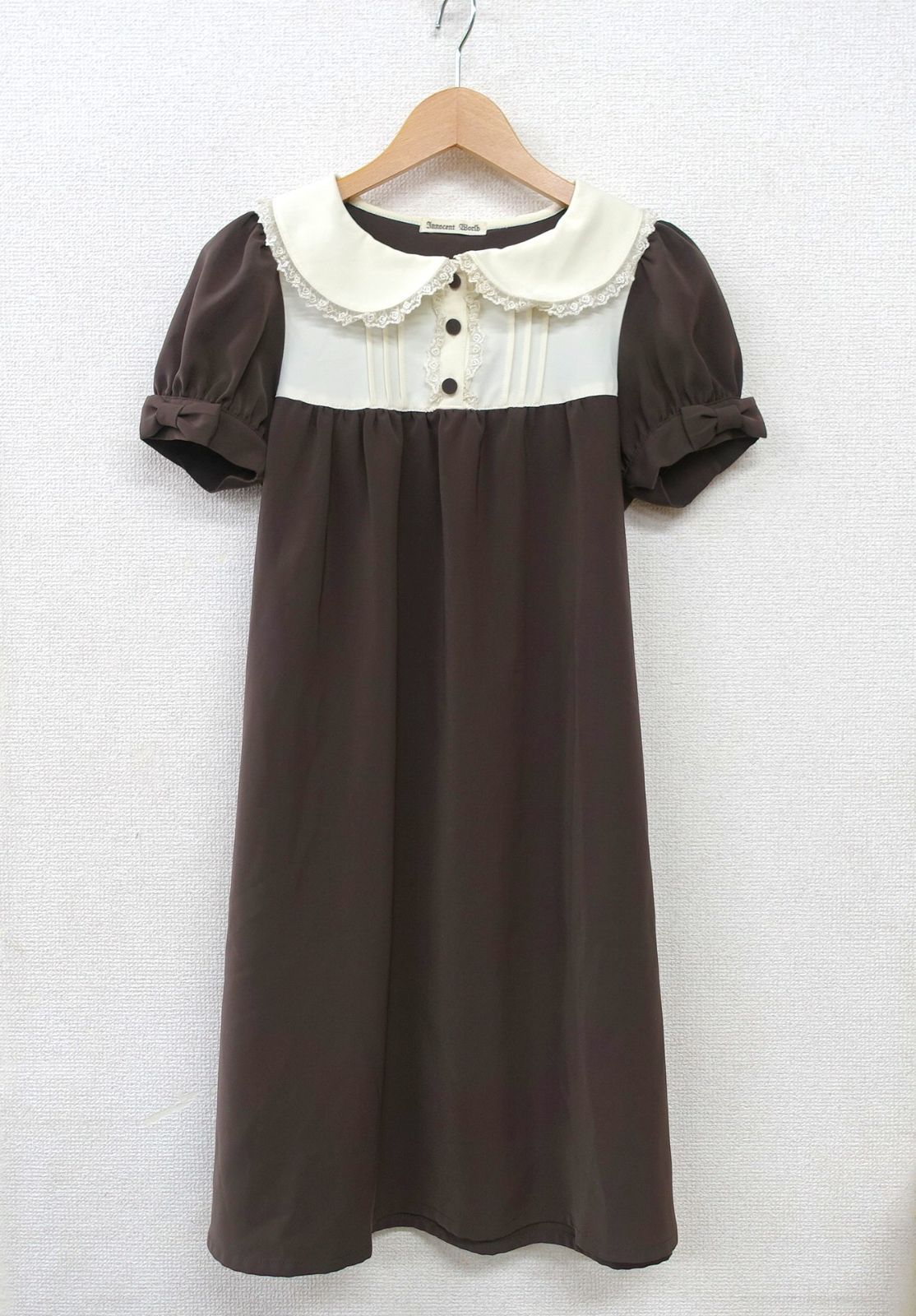 イノセントワールド♡ミュシャ♡パフスリーブロングワンピース イノセントワールド♡ミュシャ♡パフスリーブロングワンピース