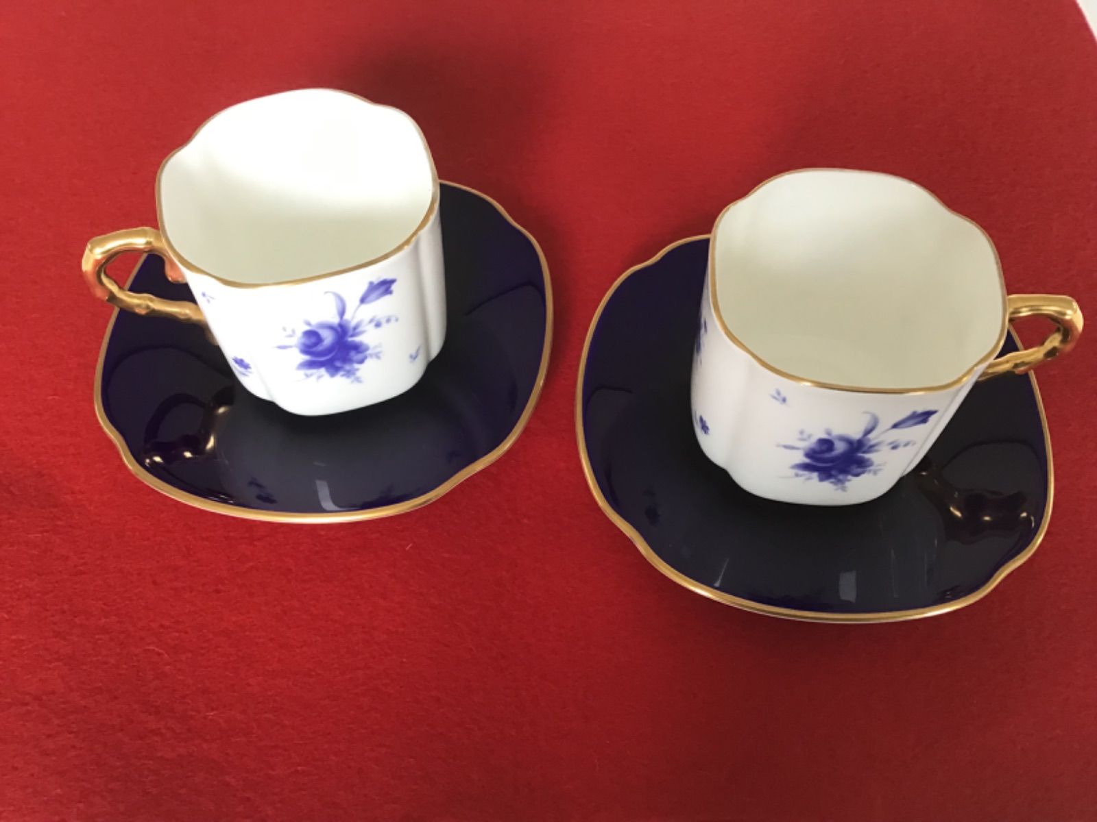 三郷陶器 SANGO CHINA マグナ コーヒーカップセット ヴィンテージ - 食器