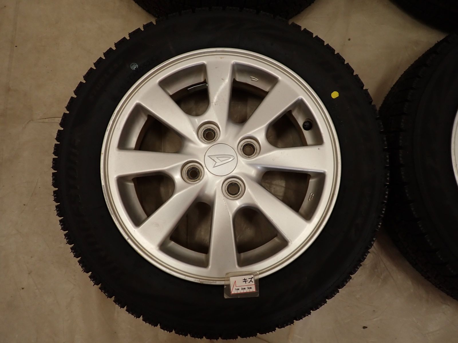 冬 製 4本 会社宛 155 65R14×4.5J 75Q ブリヂストン ブリザック VRX2 ダイハツ純正 アルミ タント キャスト NO D6270 FFCRYSTALESIA_COM