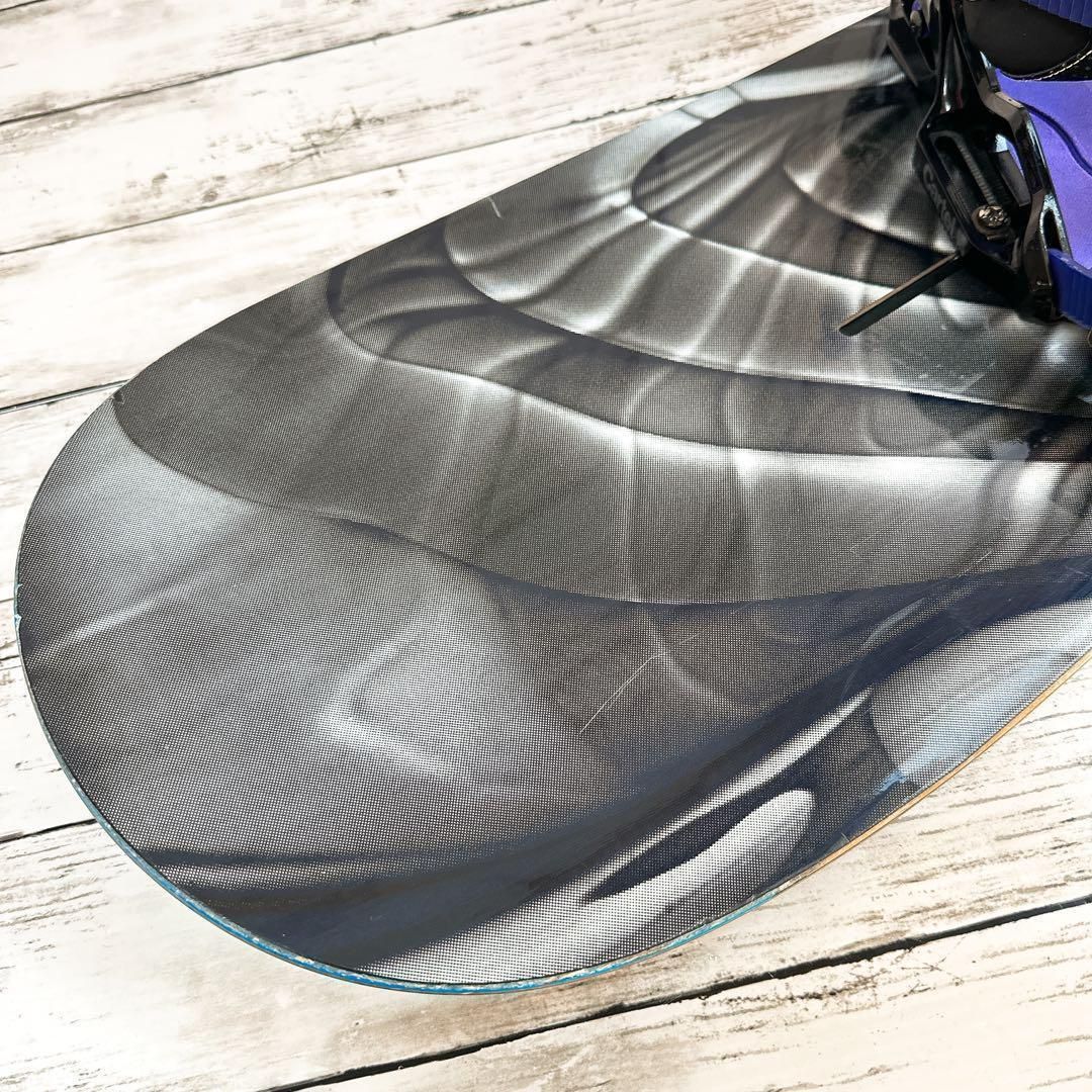 Burton NUG 146 cm メンズ スノーボード 2点セット 軽量 操作性抜群 パークライド パイプ キッカー