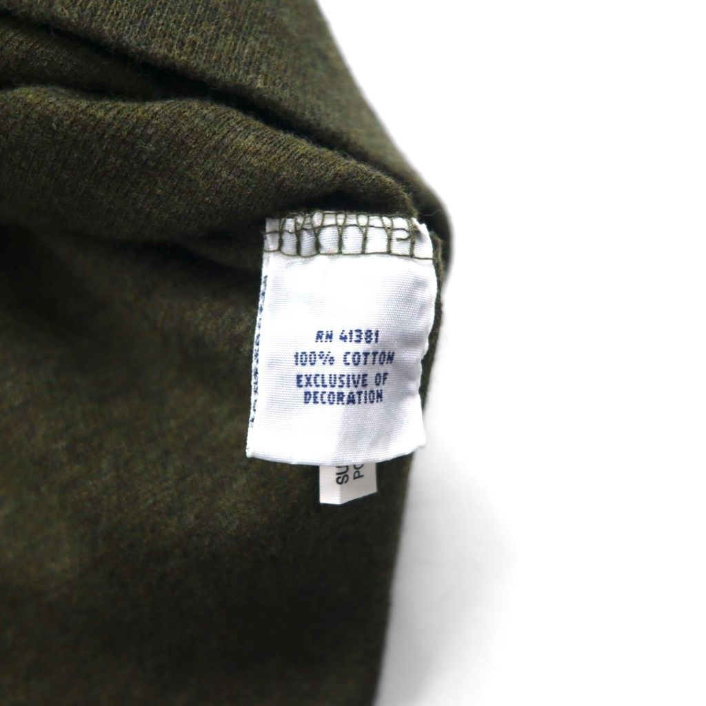 【新品未使用】半額！ポロラルフローレン ハーフジップ トレーナー L カーキ POLO RALPH LAUREN（スウェット ・ グリーン・カーキ/緑色系）の