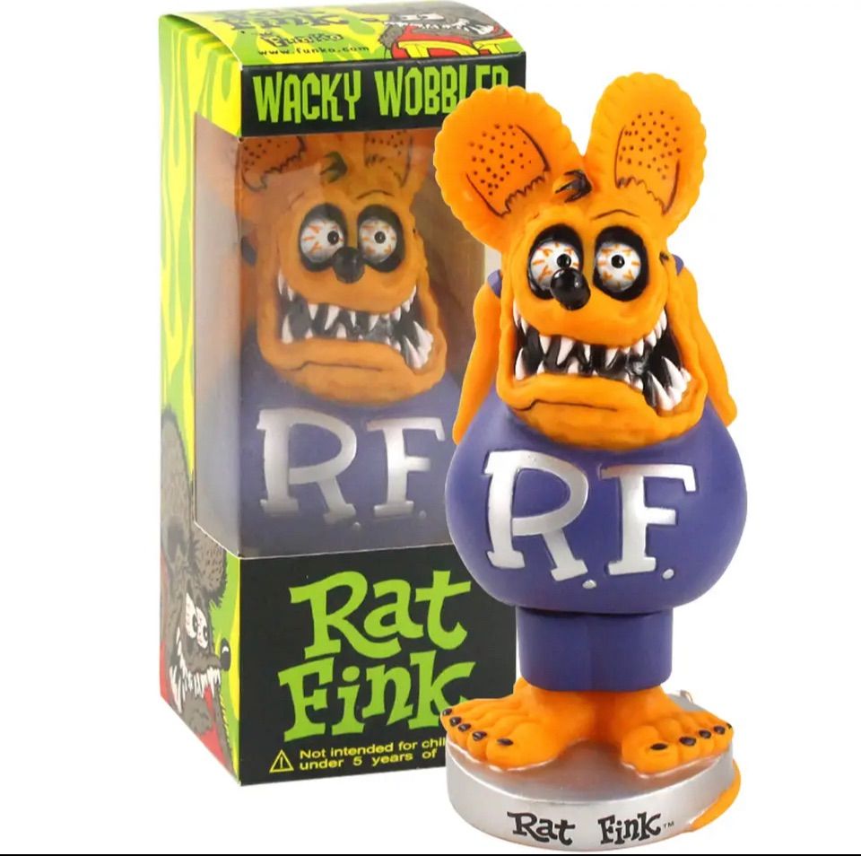 レビュー高評価の商品！ RATFINK ラットフィンク 8体セット フィギュア ...