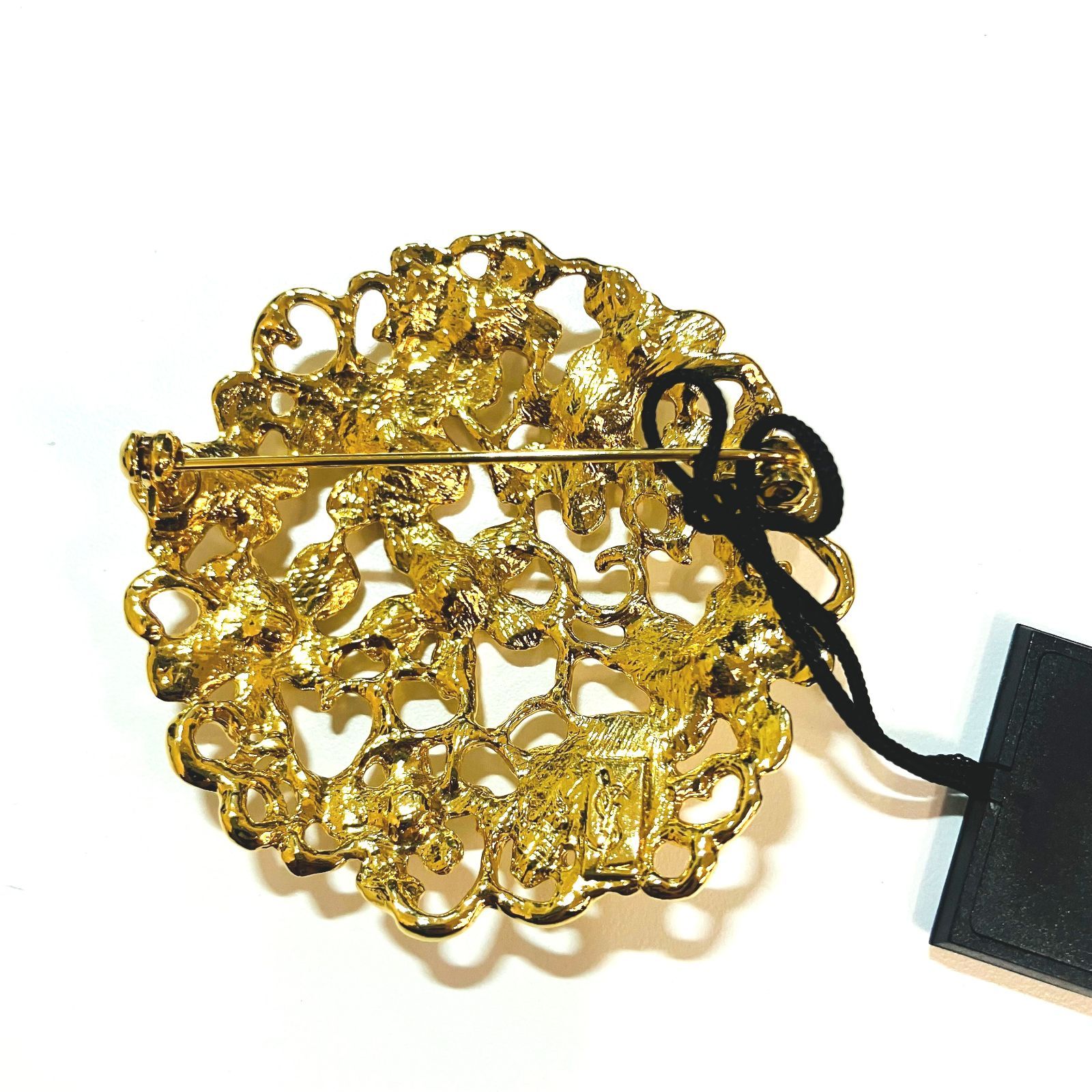 YVES SAINT LAURENT イヴ サンローラン VINTAGE フラワー