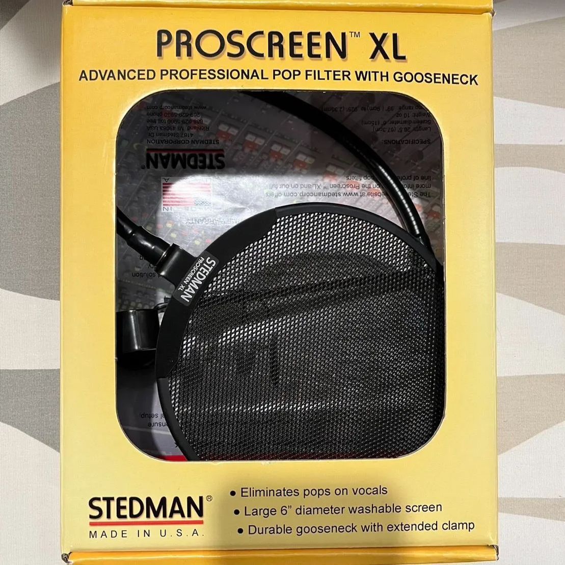 STEDMAN Proscreen XL メタルポップガード G - 再良市場 - メルカリ
