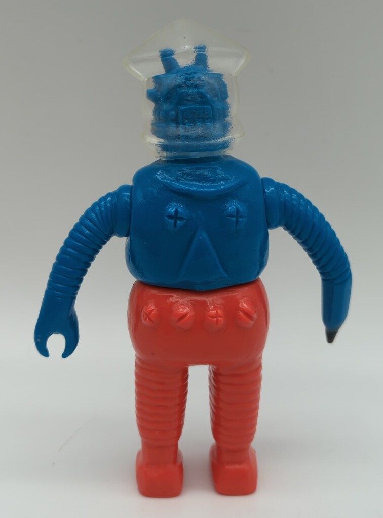 いたずらピポコンロボジュク２期　ピーポーピーポー　ソフビ ピーポーピーポー いたずらピポコン ロボジュク 1期 青黒赤 - メルカリ