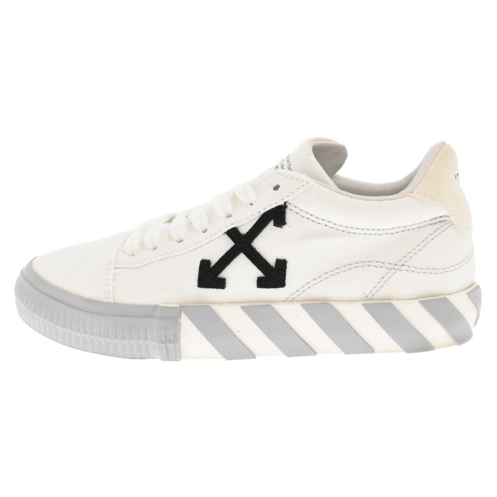 OFF-WHITE (オフホワイト) LOW VULCANIZED サイドロゴ ローカット