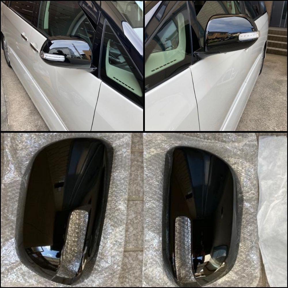 トヨタ 純正 TOYOTA 正規 アウターミラーカバーRH LH 左右セット 運転席 助手席 ヴォクシー ノア ZRR70 ZRR75 ヴェルファイア GGH20 ANH20 パーツ エンジン タイヤ カスタム