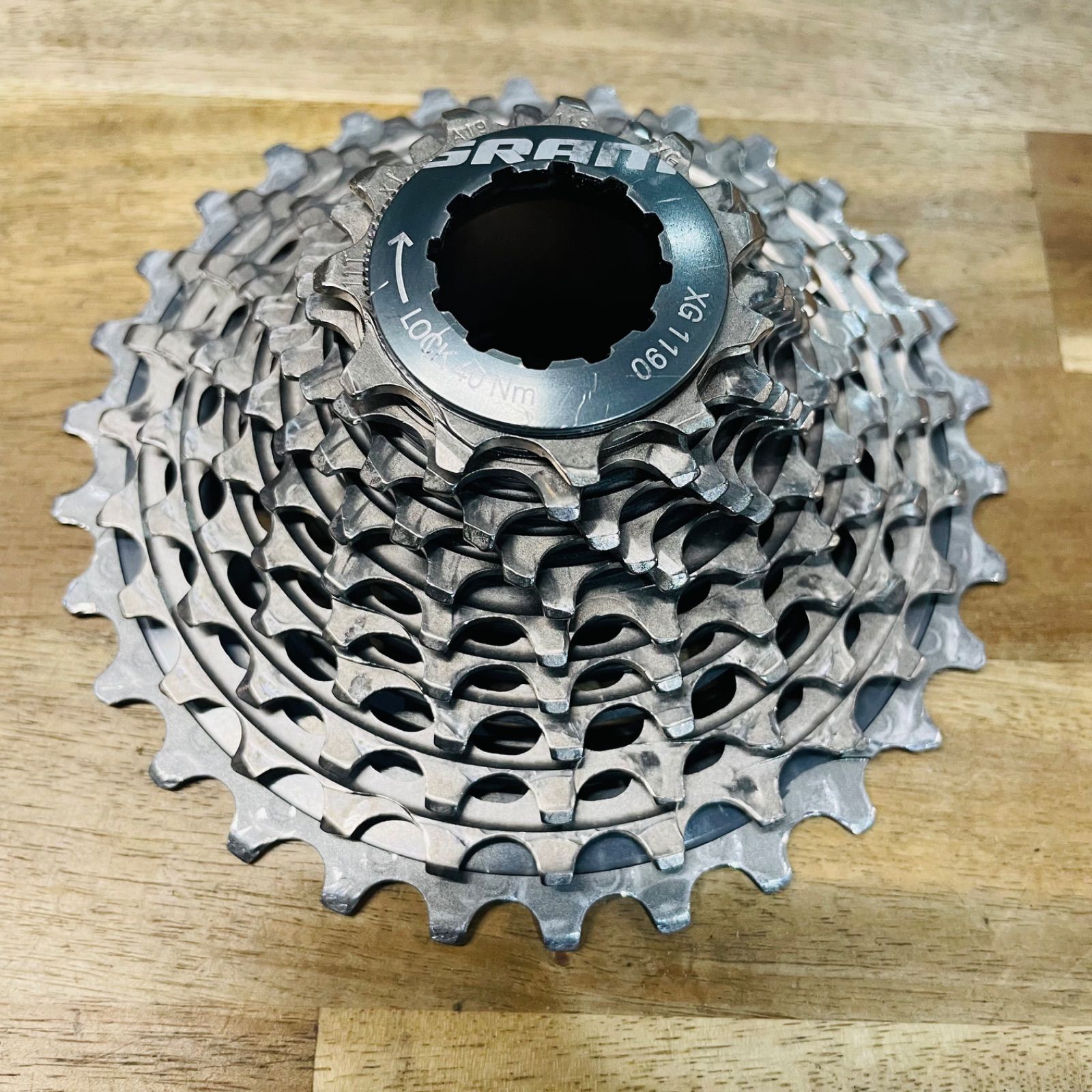 希少】 SRAM RED22 XG-1190 11-30T 11S カセット スプロケット スラム レッド 11速 超軽量 193g 削り出し  シマノフリー対応 ヒルクライム - メルカリ