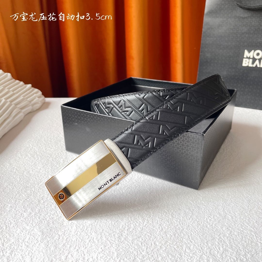 MONTBLANC モンブランメンズ未使用ベルト 今日特価】Montblanc モンブラン メンズベルト-2 - メルカリ
