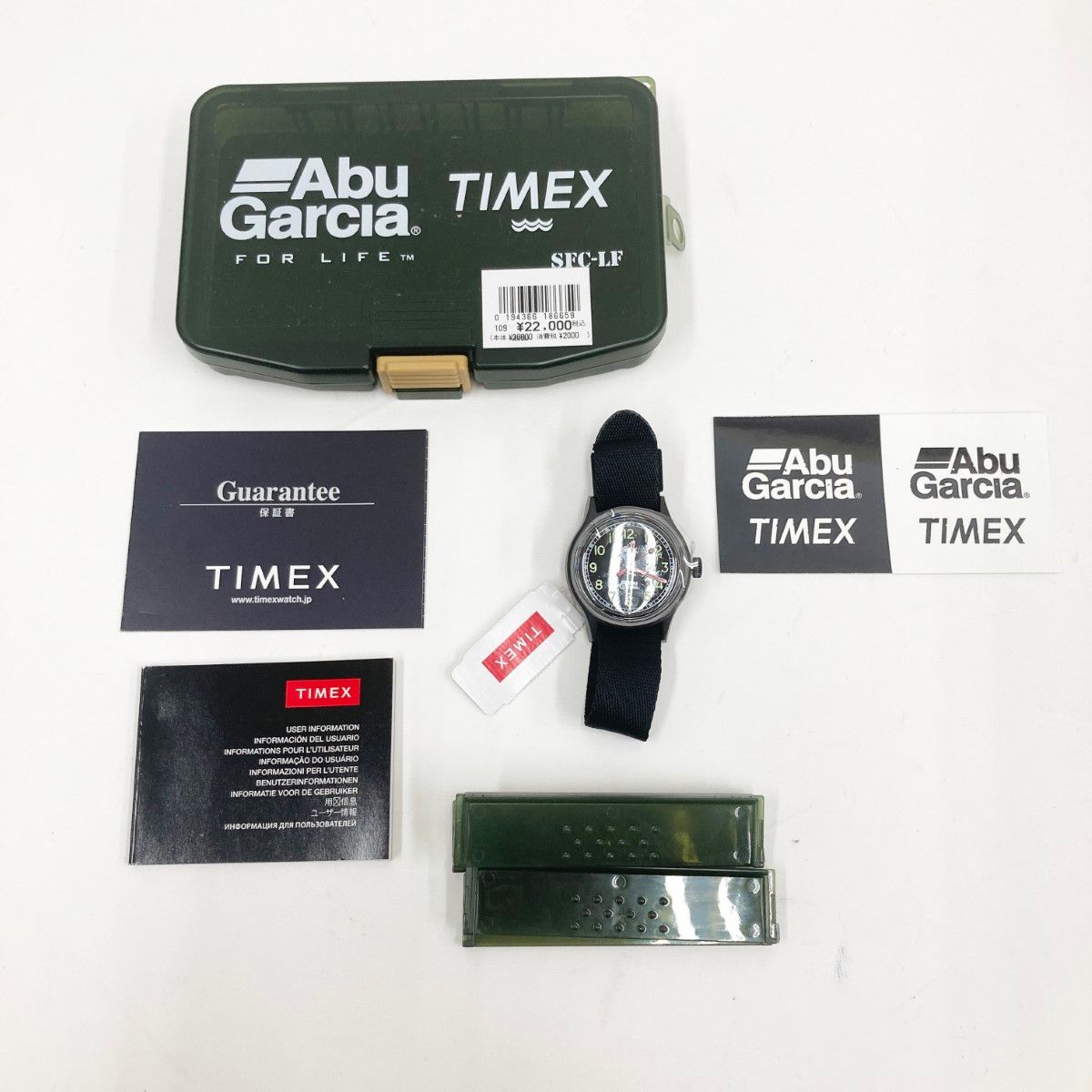 〇〇TIMEX×Abu Garcia アブガルシア×タイメックス キャンパー 腕時計 