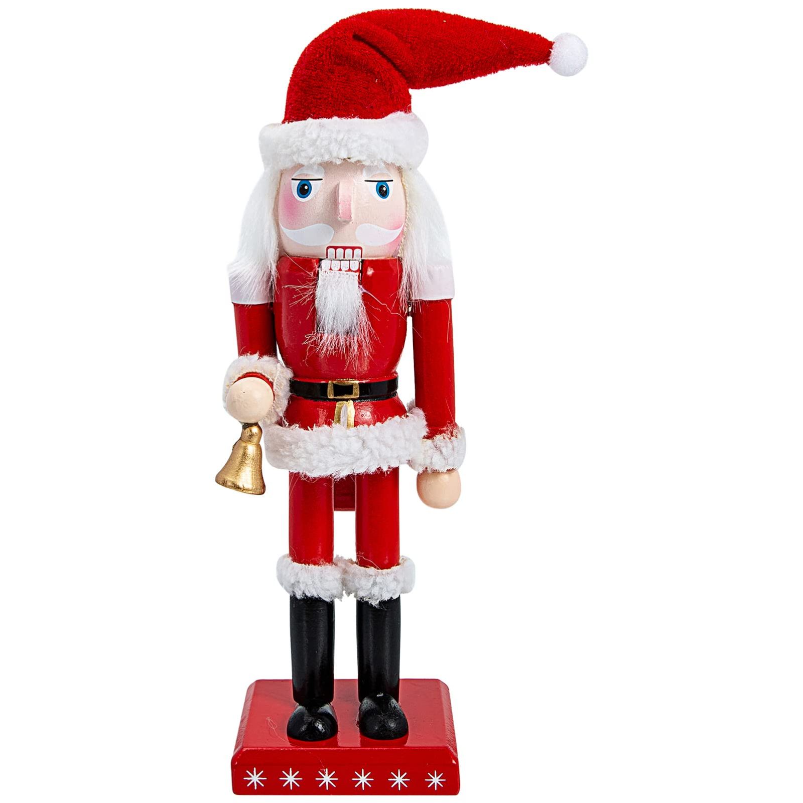 兵士人形 クリスマス 25cm ギフト オーナメント クリスマス飾り インテリア 木製 置物 くるみ割り人形 サンタ NUOLUX