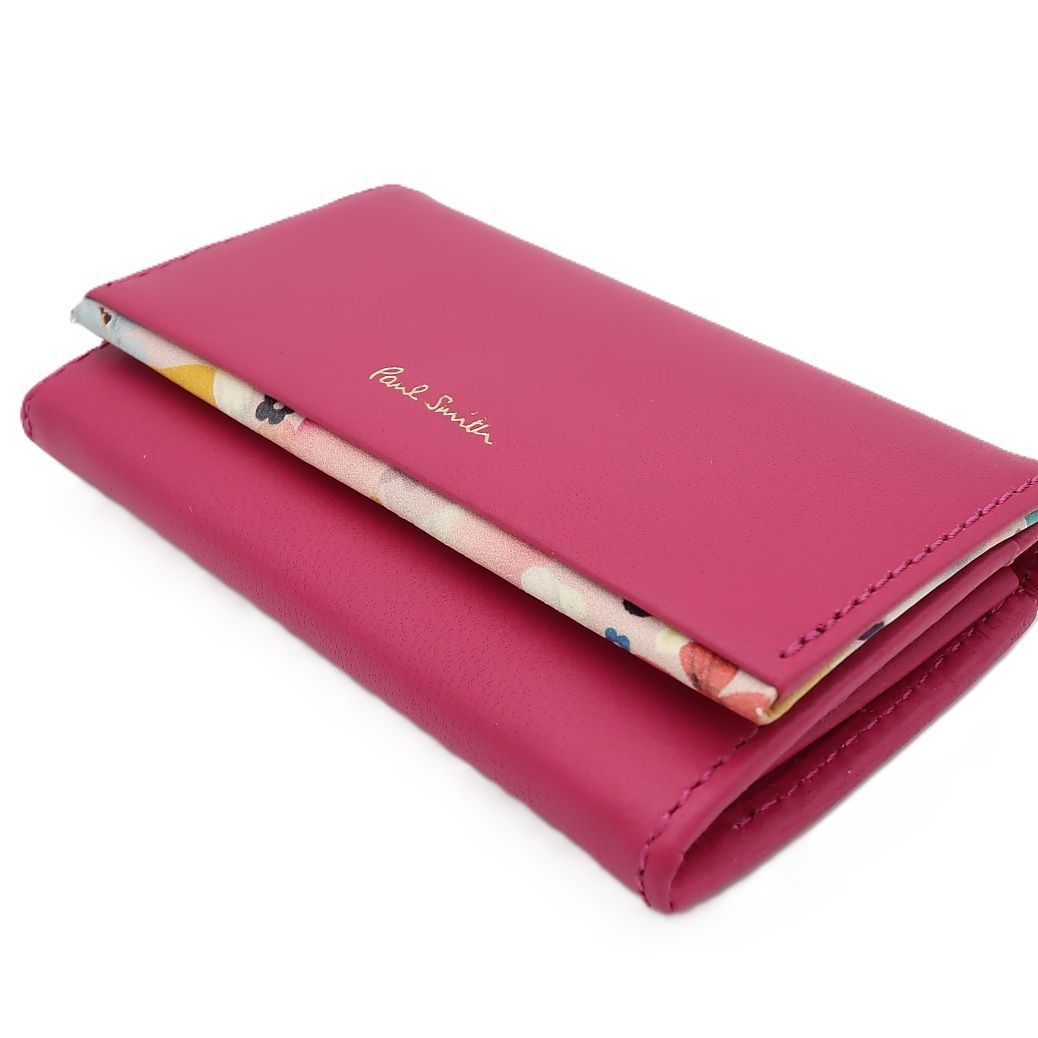 だんちょう様　Paul Smith コーラルピンク 名刺入れ　カードケース nc6237-02_1.jpg