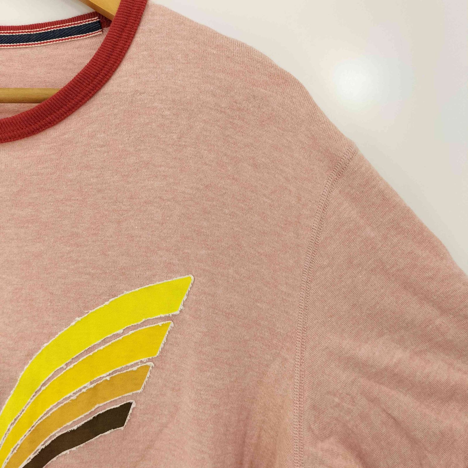 Paul Smith】ワッフル編み ピンクトレーナー【RED EAR】 トップス