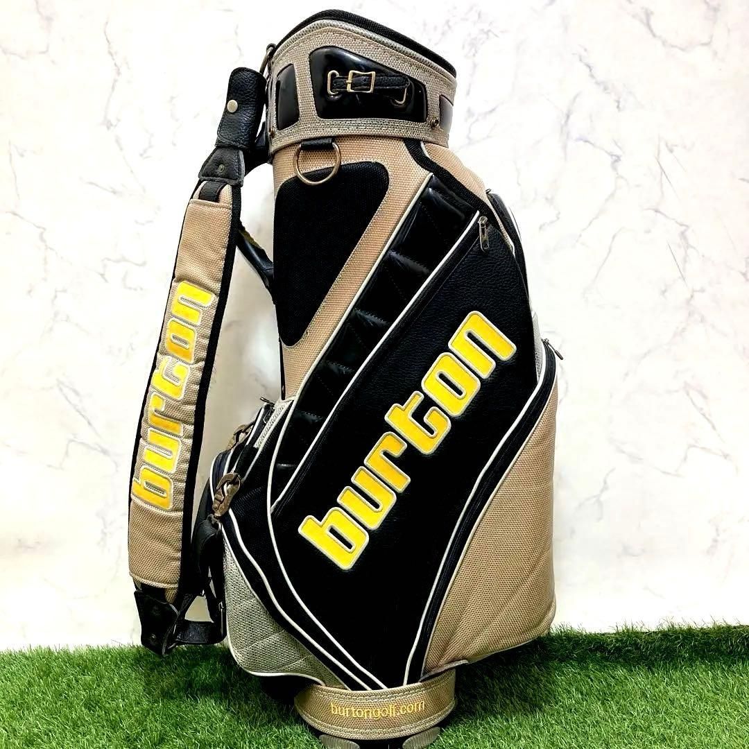 H6.バートン　キャディバッグ　ゴルフクラブケース　3点式　希少品 H6.バートン キャディバッグ ゴルフクラブケース 3点式 希少品 H6