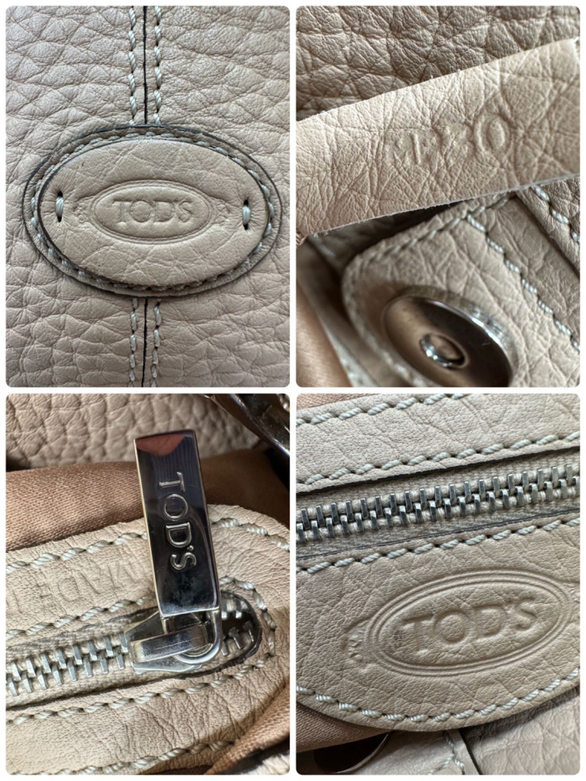 超美品 定番】トッズ TOD'S トートバッグ カーフレザー バッグ PICCOLA