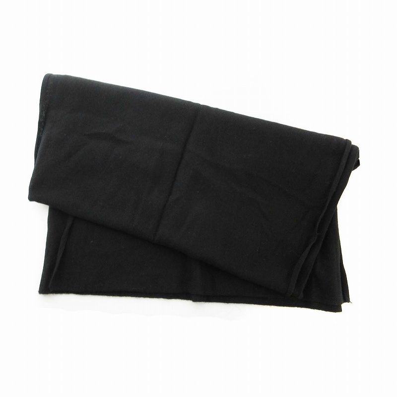 ミズイロインド mizuiro ind カシミヤ ストール マフラー 黒 ブラック