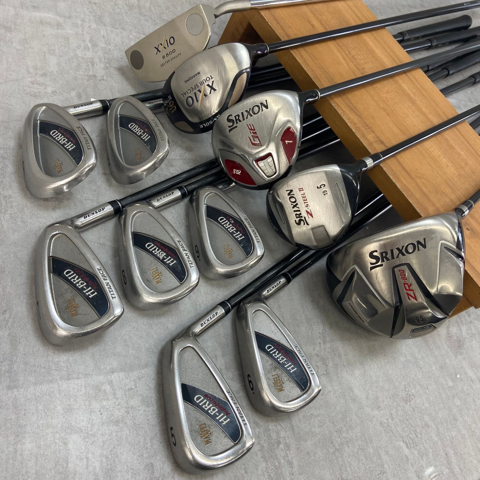SRIXON スリクソン DUNLOP ダンロップ メンズゴルフ12本セット