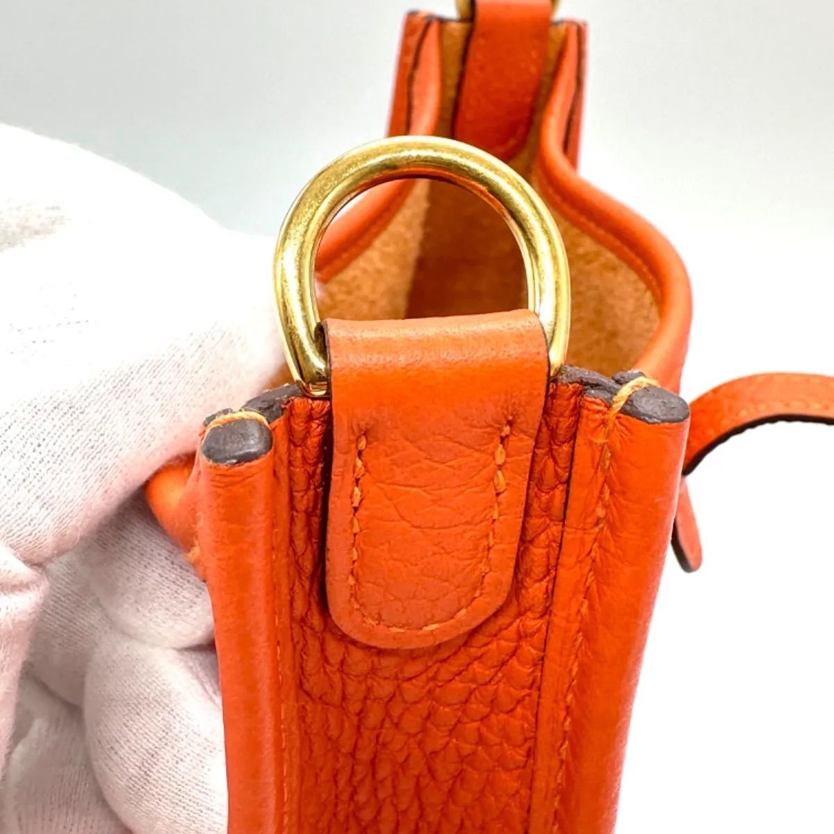 美品】エルメス HERMES エヴリンTPM ショルダーバッグ トリヨン 