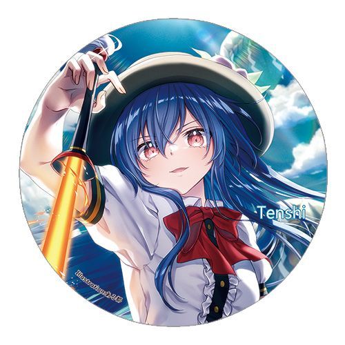 東方Project缶バッジ]すなめりドリル缶バッジ 天子2(ある都