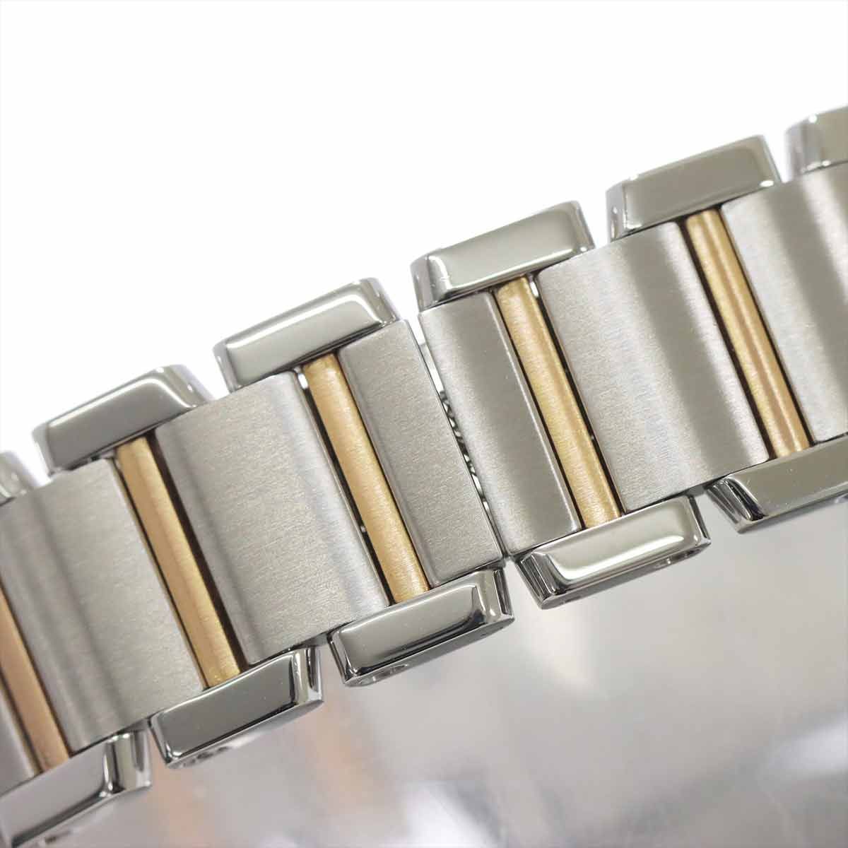 カルティエ Cartier タンクフランセーズSM コンビ W51036Q4 60周年記念  