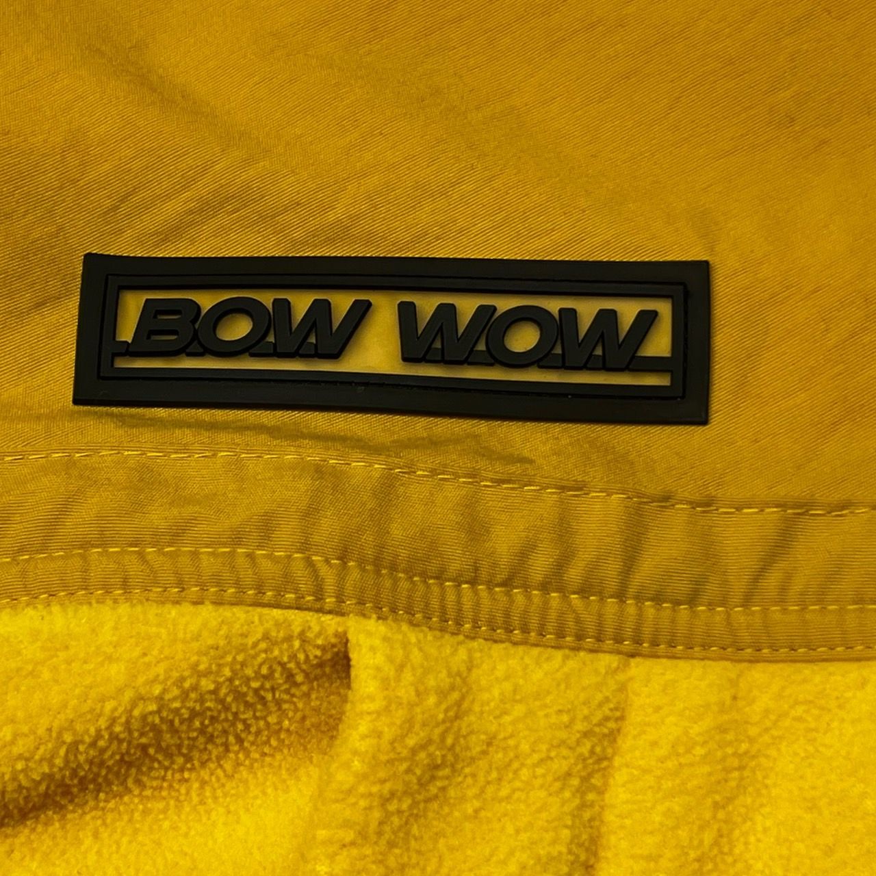 BOWWOW(バウワウ) 18AW NO FACE FLEECE P/O オーバーサイズ フリース ジャケット プルオーバー BW1802-BNFP  L イエロー - メルカリ