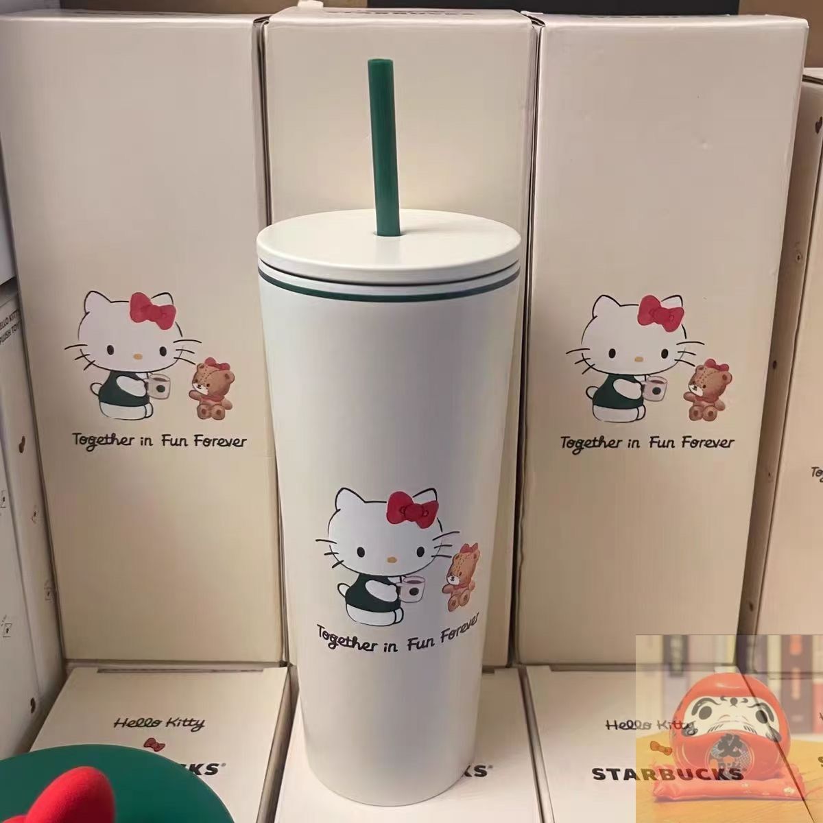 美品・新品未使用】スタバ☆ハローキティ×スターバックス☆50