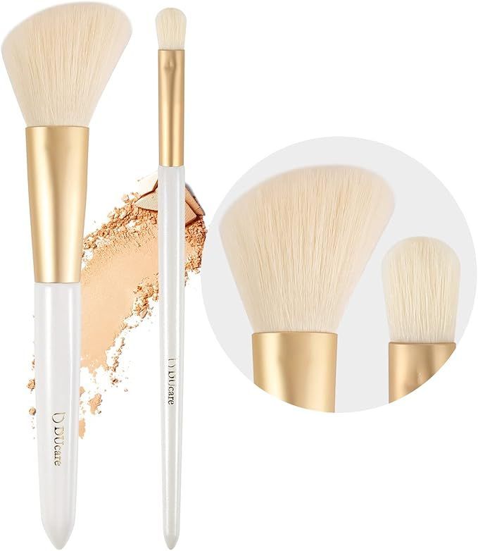 MAMEWのメイクブラシ4本セット＋ケース2個 MAMEW フェイスブラシ