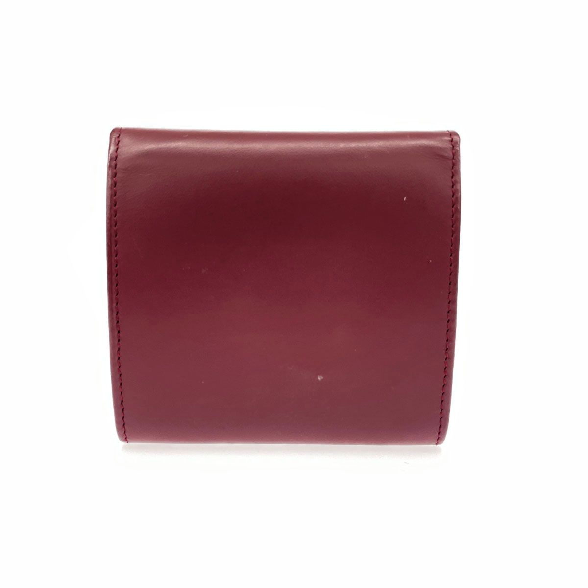 美品 Cartier カルティエ マストライン コインケース ボルドー レザー