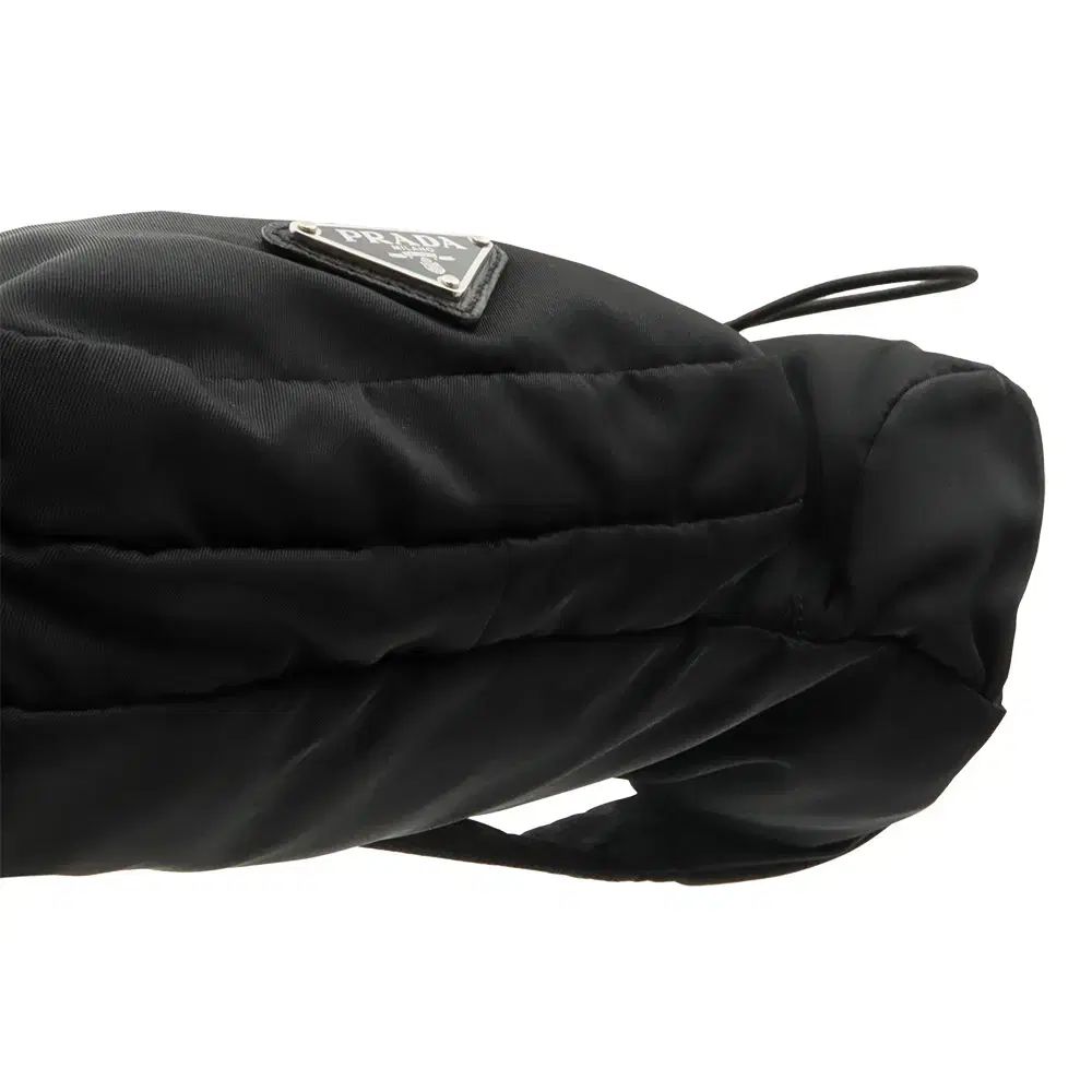 PRADA プラダ ブラック テスート ナイロン シルバー金具 トライアングルバッグ ポケット ベルト クロスバッグ DECORATOM_COM_BR