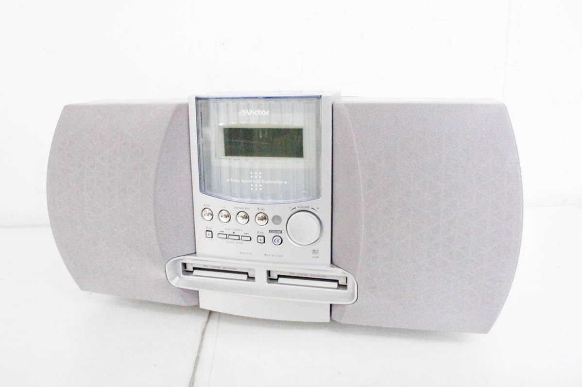 ビクター コンパクトコンポーネントMDシステム NS-X77WMD 動作品 Amazon | JVC NS-X77WMD コンパクトコンポーネントMDシステム