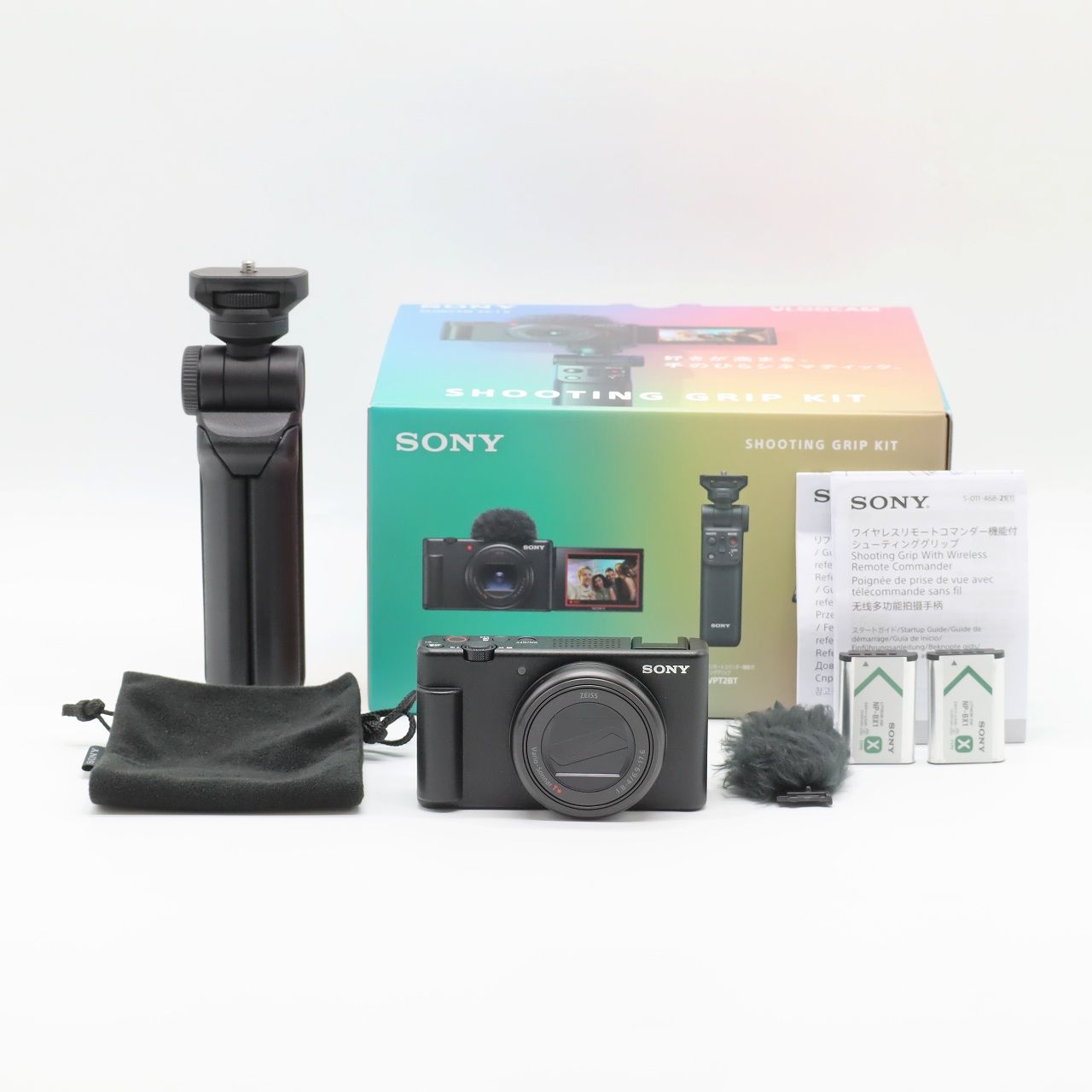 SONY ZV-1G シューティンググリップキット（バッテリーパック+1） SONY