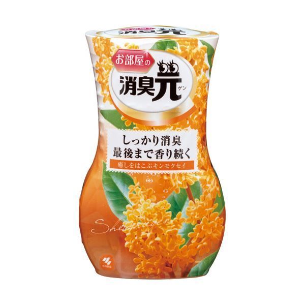 まとめ 小林製薬 お部屋の消臭元 癒しをはこぶキンモクセイ 400ml 1セット 5個 ×5セット