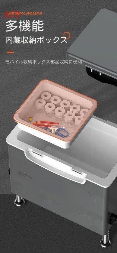 新デザインミニ小釣箱13L便携足付き人が座れる可小型釣り箱保温箱便携