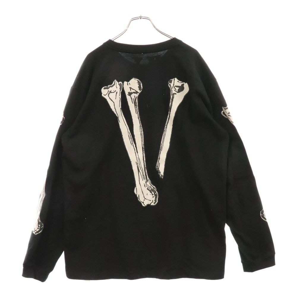 VLONE (ヴィーロン) 18SS Skull & Bone L/S TEE スカルボーン長袖T