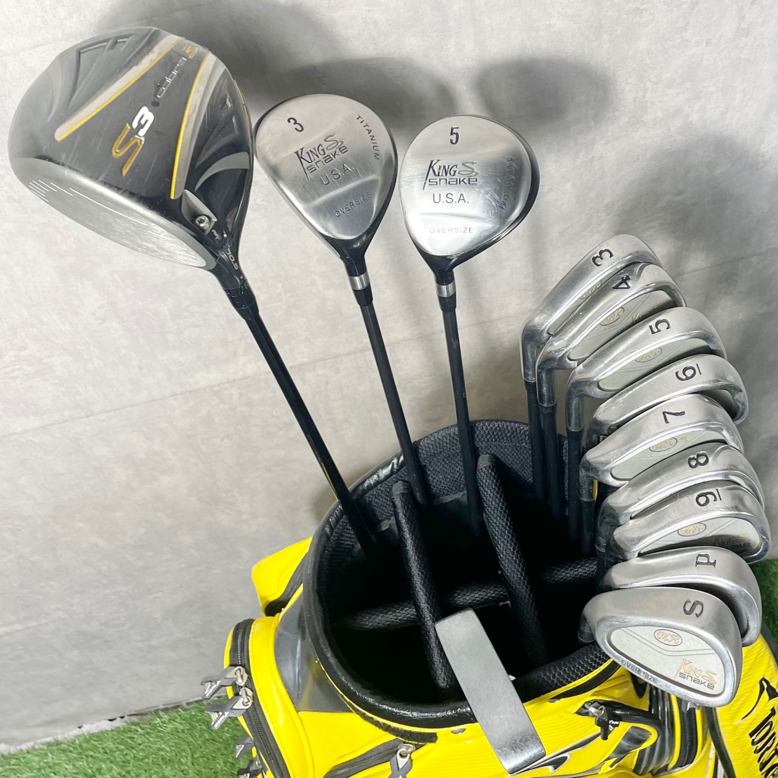 貴重レフティ】Titleist 913D3 ゴルフクラブセット 13本 R メンズ 左