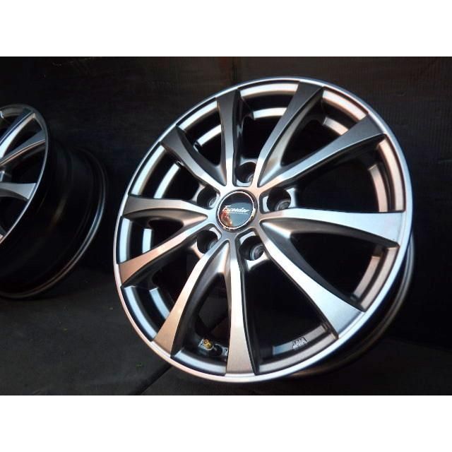 1703】◇HOTSTUFF Exceeder E07◇15x6J 5穴 PCD114.3 +43◇4本