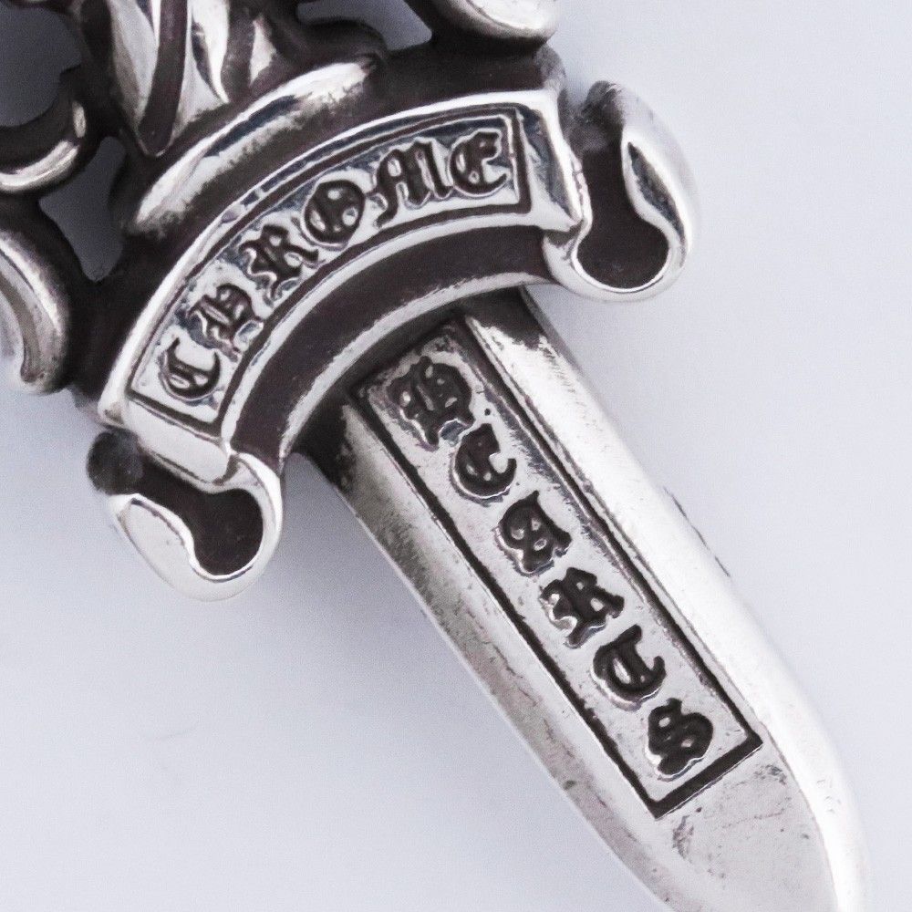 CHROME HEARTS ダブルダガーペンダント シルバー - メルカリ