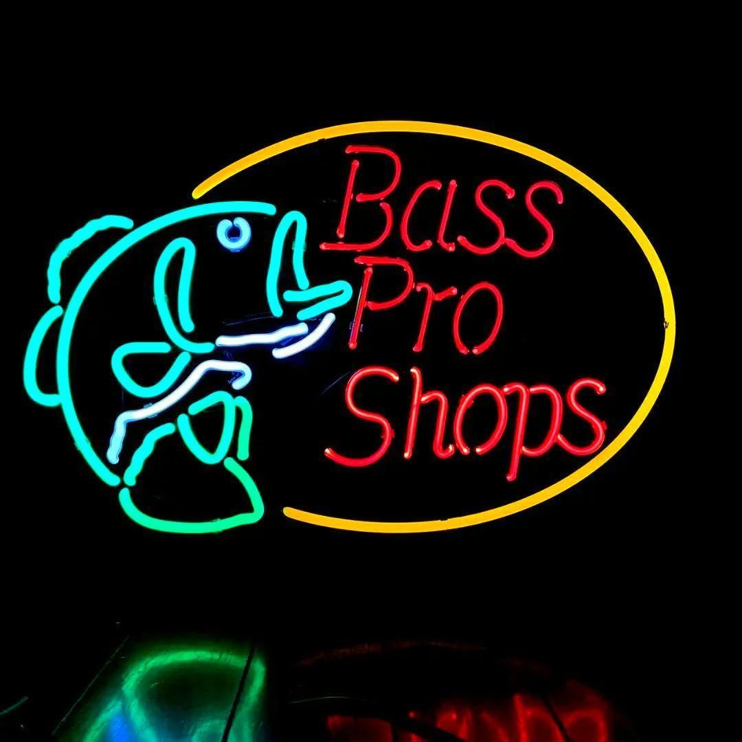 バスプロショップス Bass Pro Shops ネオンサイン 室内装飾 プレゼント