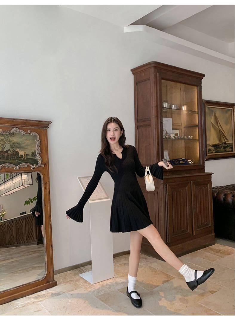 春お出かけデートに最適高見えデザイン