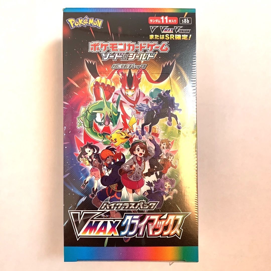 ポケモンカード vmaxクライマックス 未開封 1BOX - メルカリ