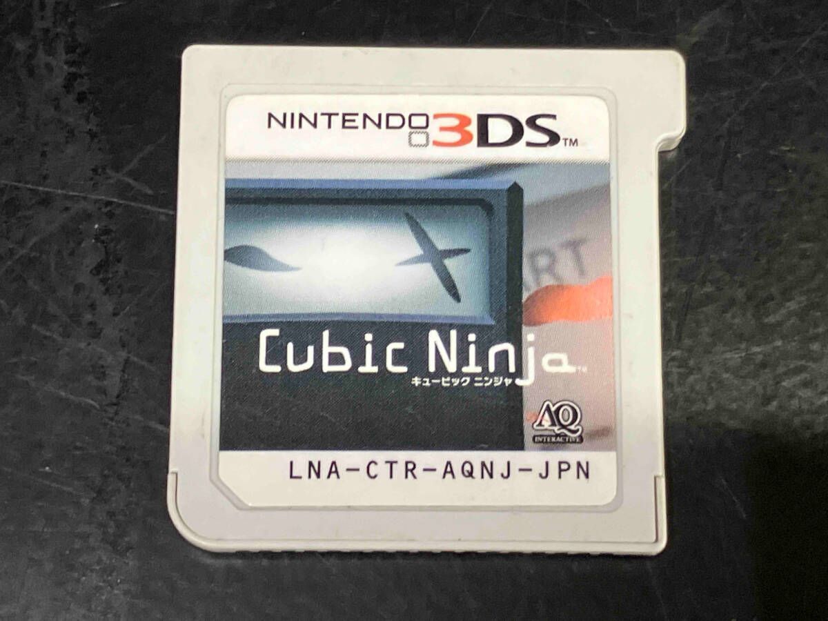 3DS ★ キュービックニンジャ　Cubic Ninja ★ ほとんど新品 3DS キュービックニンジャ Cubic Ninja ニンテンドー3DS Cubic Ninja