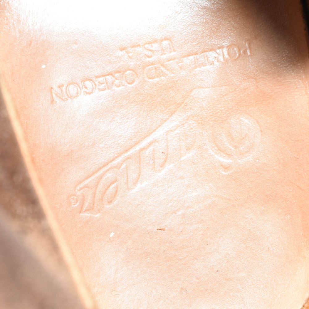 DANNER (ダナー) レースアップ レザーアンクルブーツ シューズ ワイン 