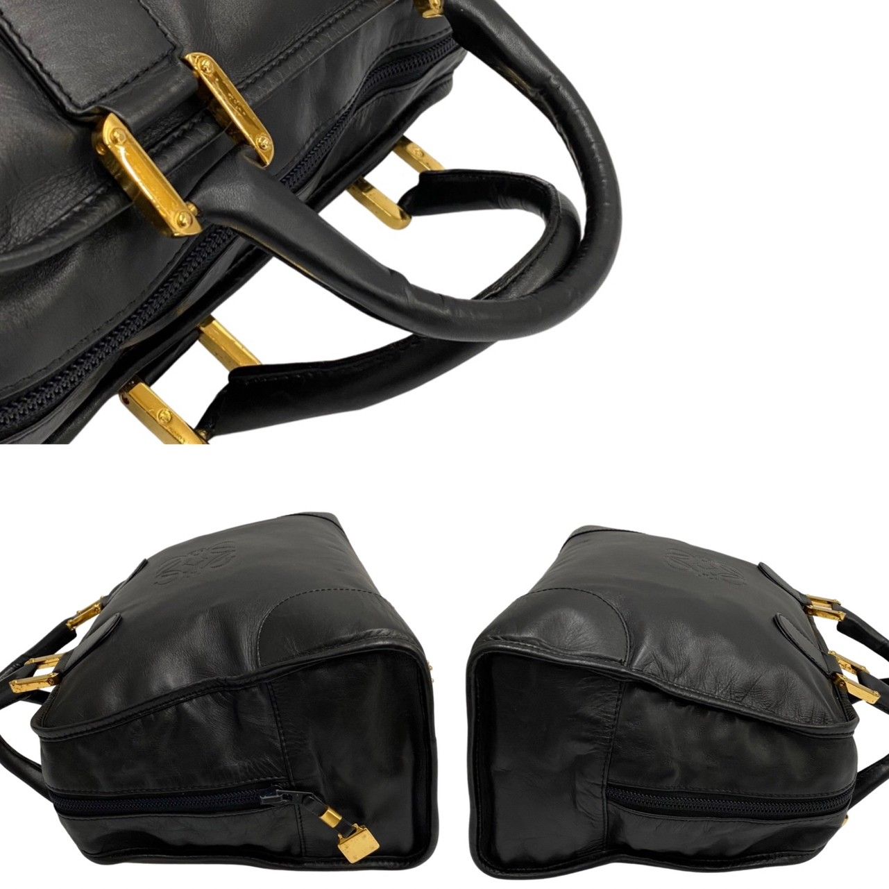極 美品 希少品 LOEWE ロエベ アマソナ32 アナグラム ロゴ 極 美品 希少品 LOEWE ロエベ アマソナ32 アナグラム ロゴ