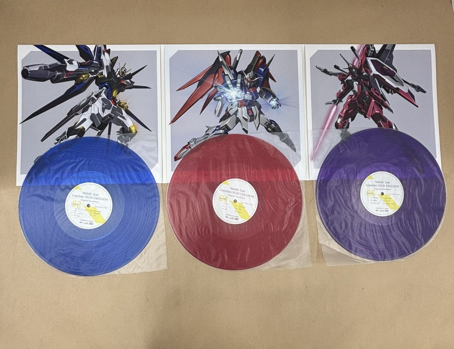 機動戦士ガンダムSEED FREEDOM オリジナルサウンドトラック レコード