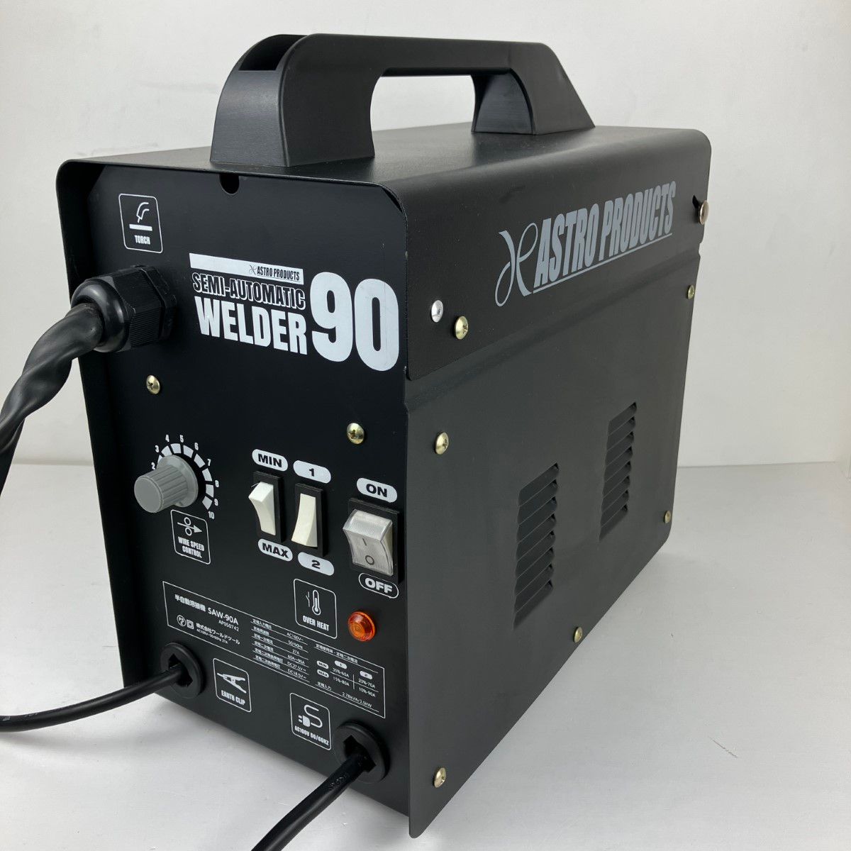 ЗЗASTRO PRODUCTS アストロプロダクツ 100v 2.78kVA 半自動溶接機 面付 