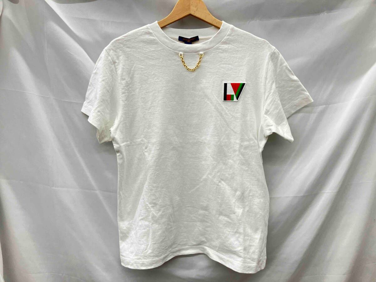 LOUIS VUITTON ルイヴィトン|半袖Tシャツ|ホワイト|112637|M