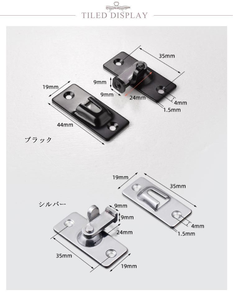Amazon | Ailenlan 後付け 鍵 カムロック6個セット 錠 30mm