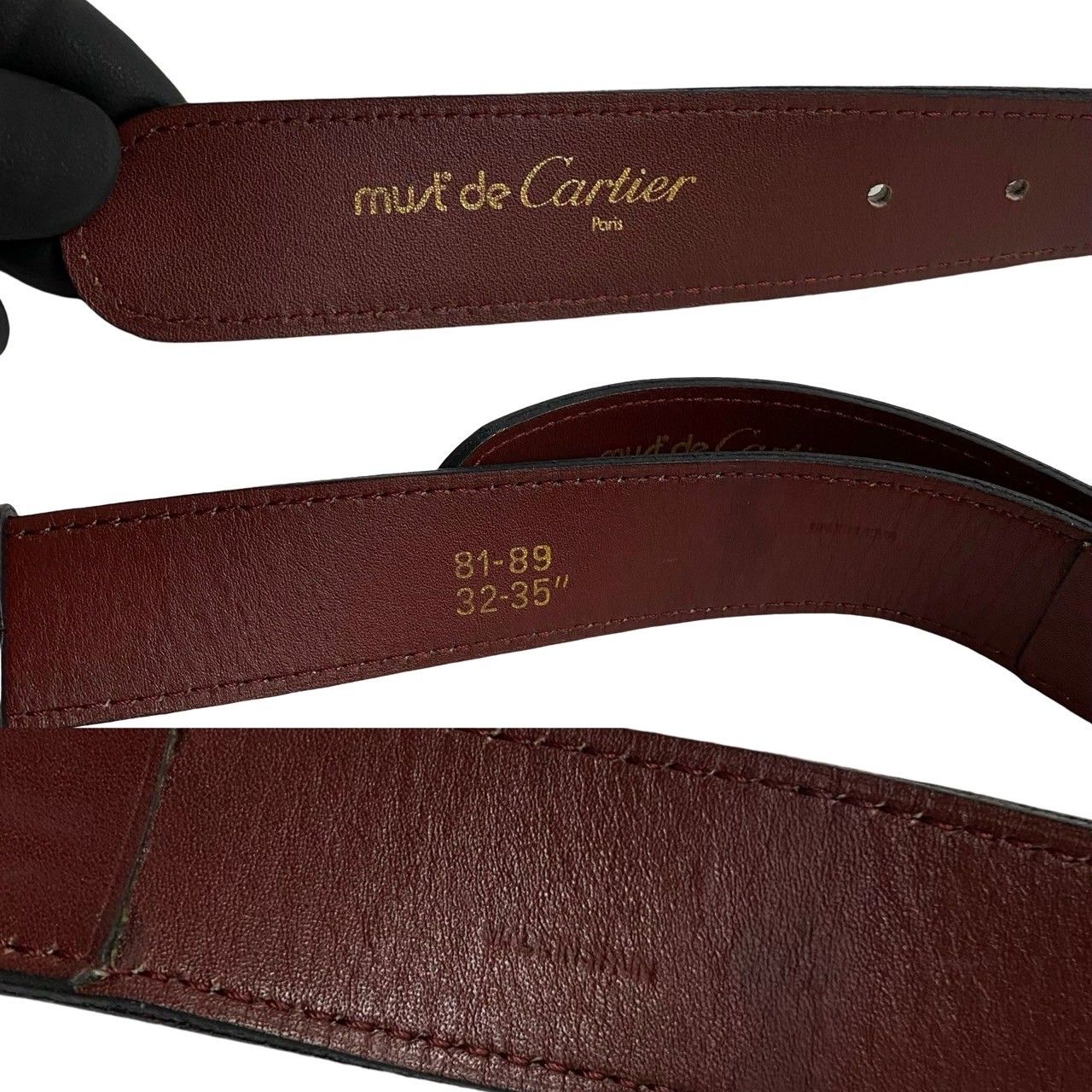 カルティエ ベルト レディース マストライン ヴィンテージ Cartier マストラインレザーベルト 61-69 ヴィンテージ|カルティエ
