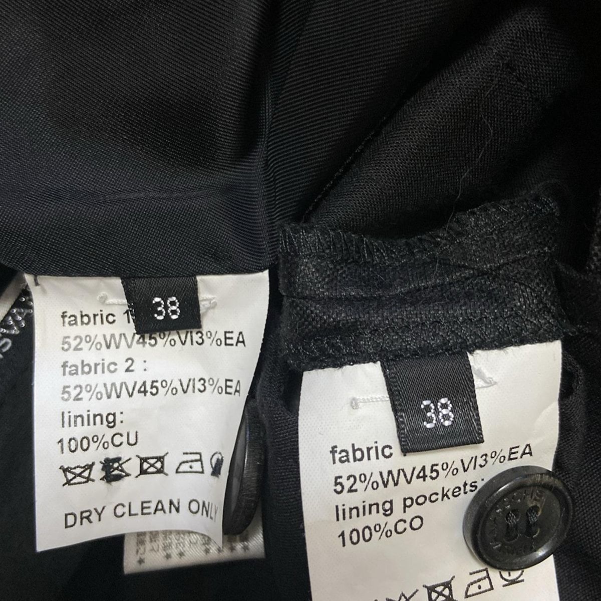  KRISVANASSCHE クリスヴァンアッシュ レディースパンツスーツ レディース - ダークグレー スーツパンツ ビジネススーツ