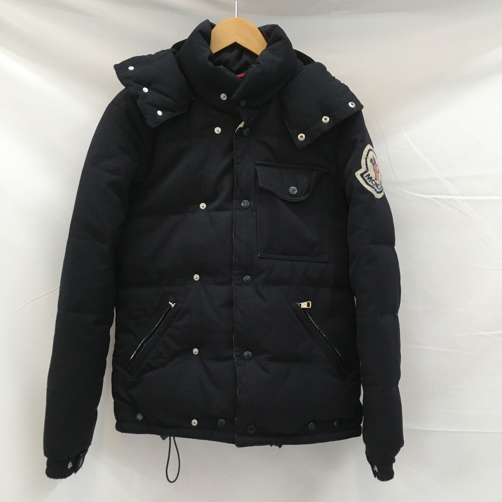 MONCLER JUNYA WATANABE COMME des GARCONS MAN モンクレール ジュンヤワタナベ コムデギャルソン  ダウンジャケット サイズSS ネイビー /m 241202 01146hi◇127 - メルカリ